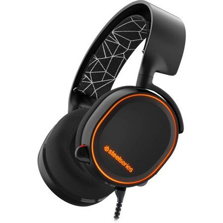 Photo 1 of SteelSeries Arctis 5 - 2019 Edition - Headset - Full Size - Wired - USB - Black