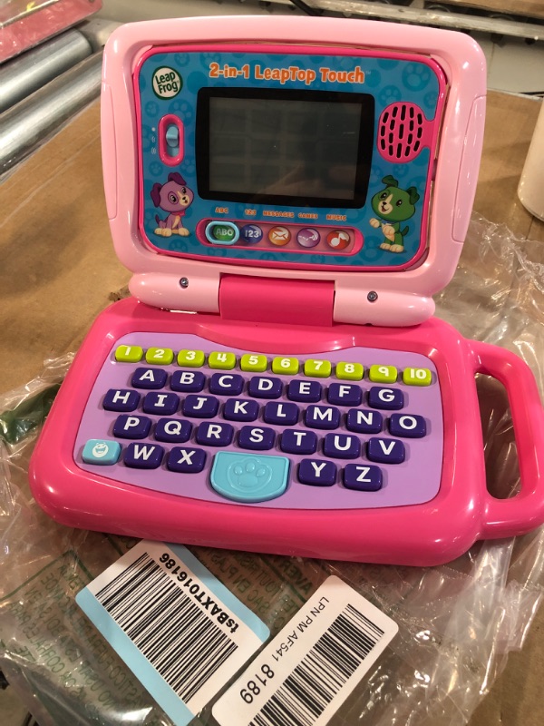 Photo 2 of LeapFrog 2-in-1 LeapTop Touch, Pink 