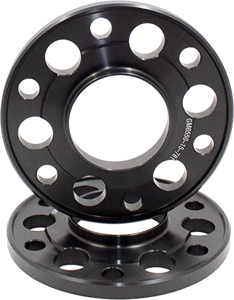 Photo 1 of [scratched] Wheel Accessories Parts 2 Pcs Hub Centric Billet Wheel Spacer 6 on 5.50" 6 on 139.7mm Bolt Pattern PCD 15mm Thick