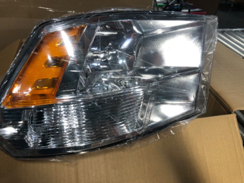 Photo 3 of AS Headlight Assembly Compatible with 2009-2018 Dodge Ram