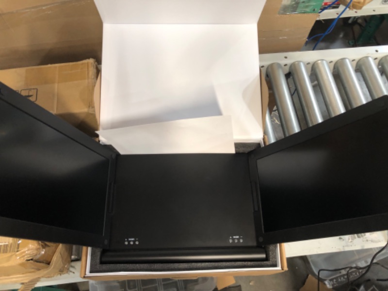 Photo 1 of KPKUE 13.3'' Triple Portable Monitor, Laptop Monitor Extender, 1080P, for 11.6-15Inch Laptop (Windows System Only)