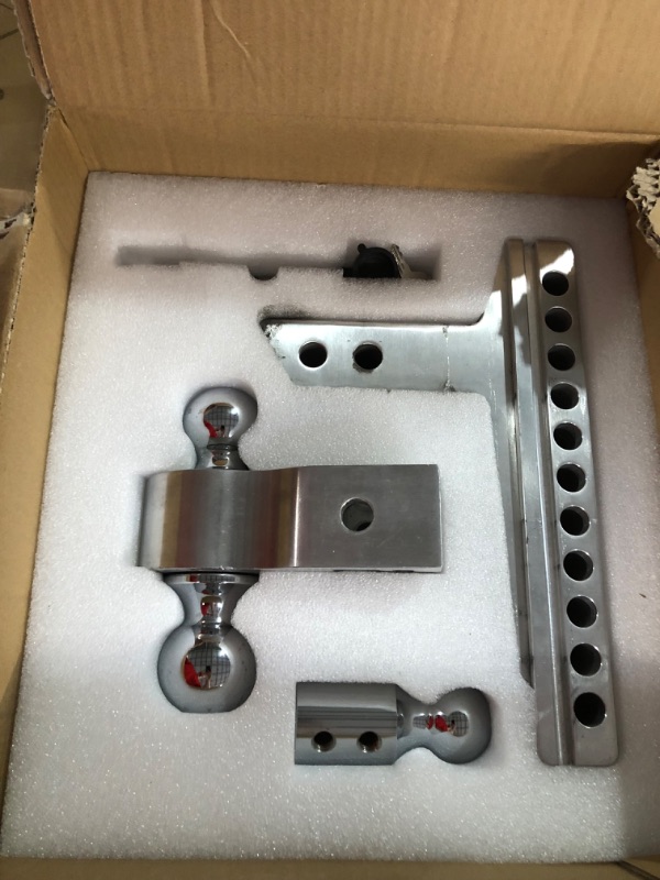 Photo 2 of *NEW**Traworvel Adjustable Trailer Hitch Aluminum 10 Inch Trailer Drop Hitch Ball