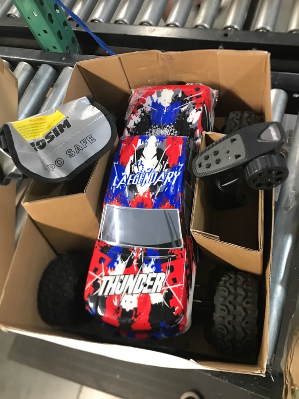 Photo 2 of ***USED/INCOMPLETE*** 1:10 Scale Brushless RC Cars 65+ KM/H Speed - Boys Remote Control Car 4x4 Off Road Monster Truck Electric - All Terrain Waterproof Toys for Kids and