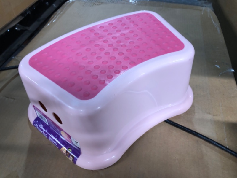 Photo 2 of Disney Princess Loving Life Step Stool - Kids Step Stool, Potty Training, Non-Slip, Bathroom, Kitchen, Lightweight