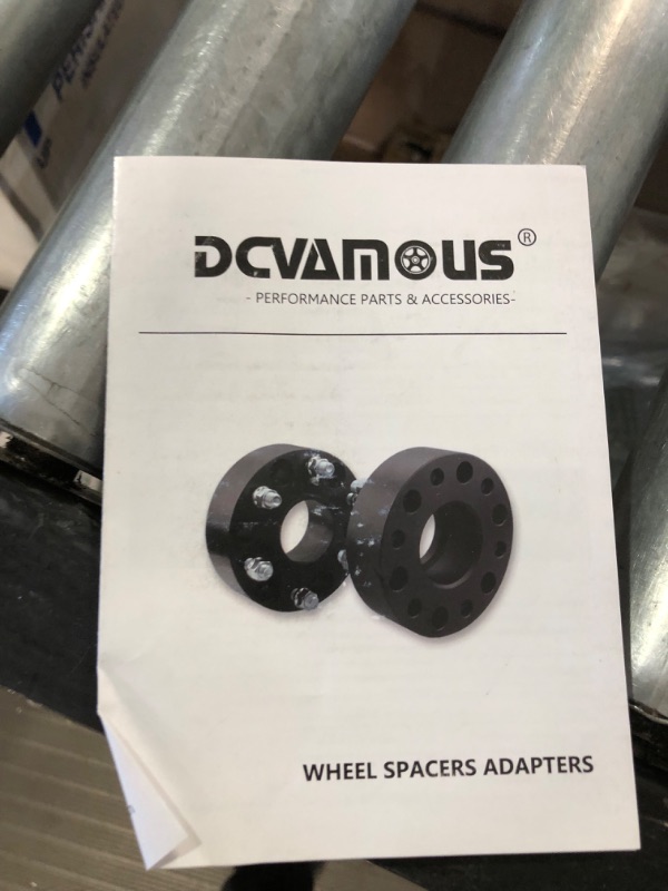 Photo 4 of DCVAMOUS Wheel Adapters 1 Inch with 14x1.5 Studs Compatible with Dodge 5 Lug for 2004-2008 Magnum | 2006-2022 Charger | 2009-2022 Challenger 