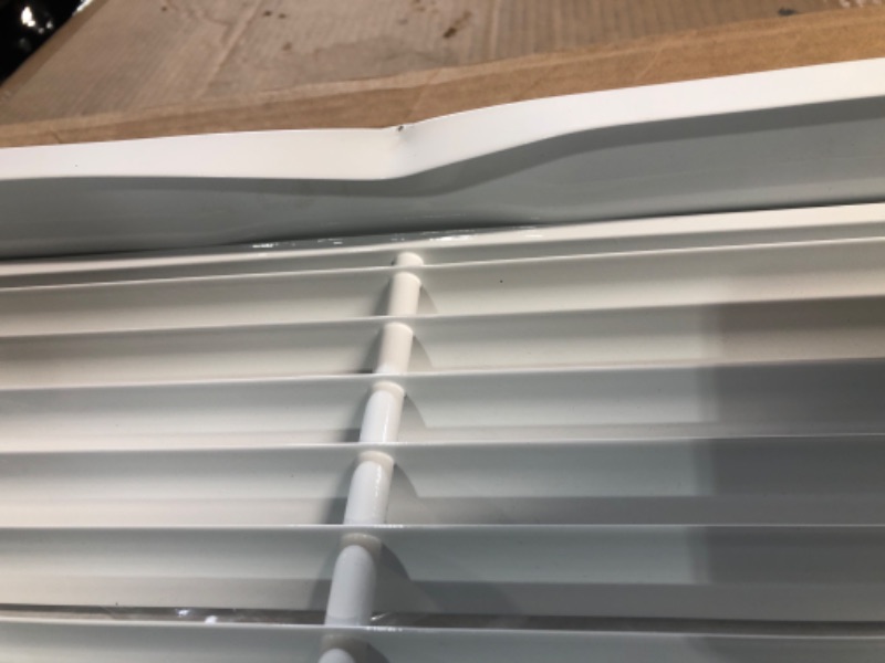 Photo 4 of *DAMAGED* 24" X 30" Aluminum Return Filter Grille, Easy Airflow, Linear Bar Grilles Outer Dimensions: 25.75w X 31.75h] 24 X 30