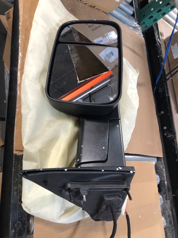 Photo 2 of *GENTLY USED* Towing Mirrors for 2019-2022 Ram 1500 - Dodge Tow Mirror with Power Glass Heated Turn Signal Light Puddle Lamp Temp Sensor Flip up Pair Set