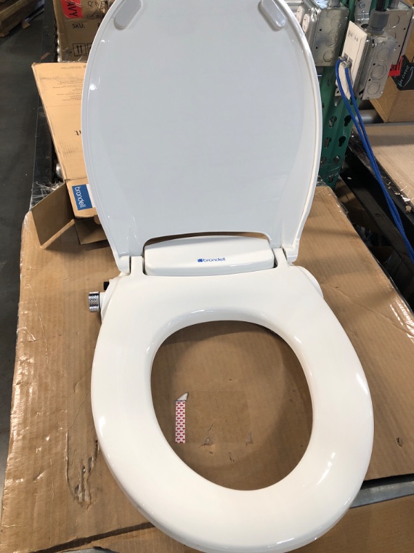 Photo 3 of *GENTLY USED* Brondell Swash Non-Electric Seat, Fits Round Toilets, White – Dual Nozzle System, Ambient Water Temperature – High Quality Bidet with Easy Installation S101 Round