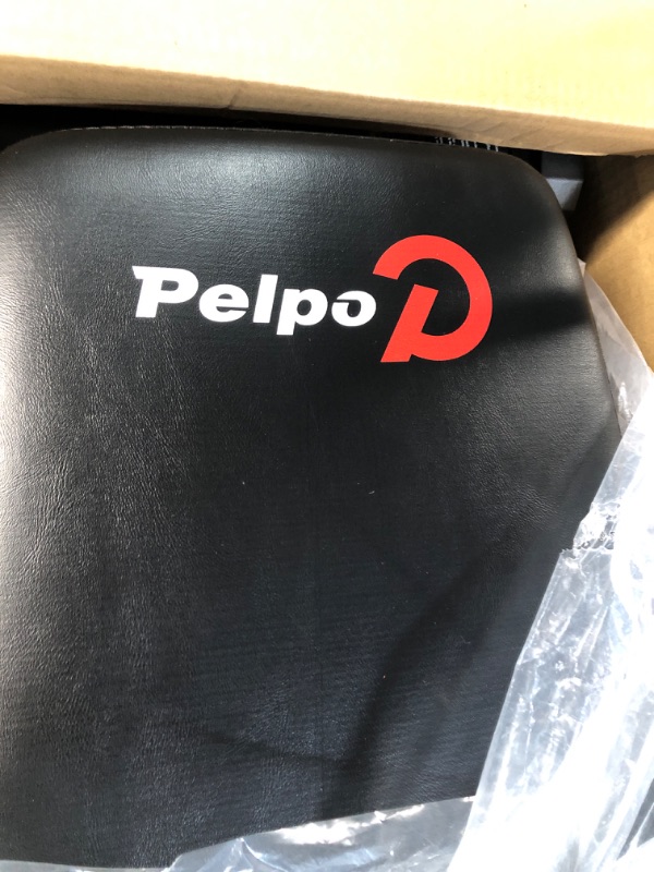 Photo 2 of *GENTLY USED* Pelpo Adjustable Weight Bench Pro, Full Body Training, Foldable Incline/Decline with Arm Curl Bar, Black