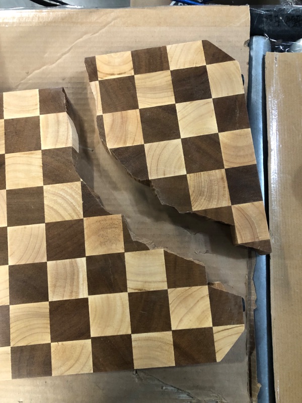 Photo 4 of [Broken] azamine End Grain Cutting Board, Large Walnut (20x14x2 inches)