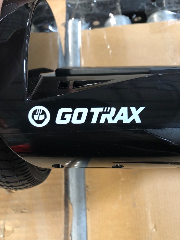 Photo 4 of [Brand New] Gotrax NOVA Hoverboard with 6.5" LED Wheels, Max 3.1 Miles & 6.2mph Power by Dual 200W Motor - 44-176lbs NOVA-Black