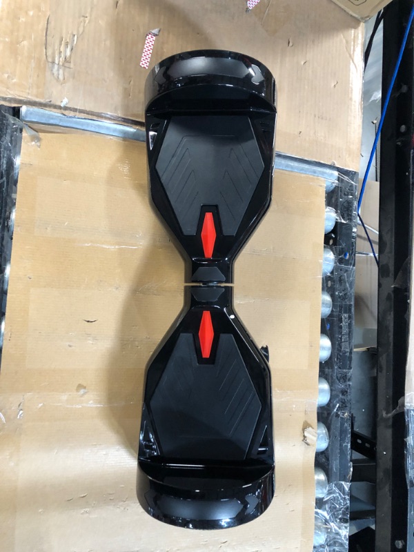 Photo 2 of [Brand New] Gotrax NOVA Hoverboard with 6.5" LED Wheels, Max 3.1 Miles & 6.2mph Power by Dual 200W Motor - 44-176lbs NOVA-Black
