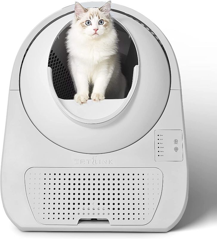 Photo 1 of [Brand New] CATLINK Self Cleaning Cat Litter Box, Automatic Cat Litter Box, for Cats from 3-22lbs
