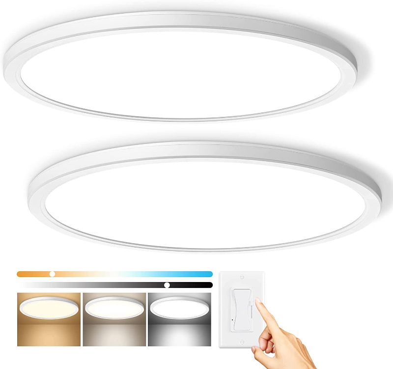 Photo 1 of [See Notes] Super Slim 3200LM 12Inch LED Ceiling Light Flush
