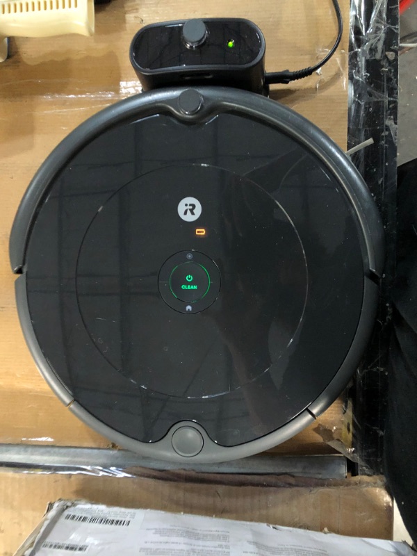 Photo 2 of [Like New] iRobot Roomba 692 Robot Vacuum-Wi-Fi Connectivity,  Self-Charging, Charcoal Grey