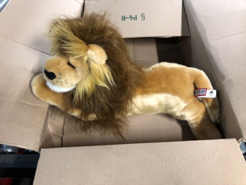 Photo 2 of Douglas Zeus Lion Plush Stuffed Animal