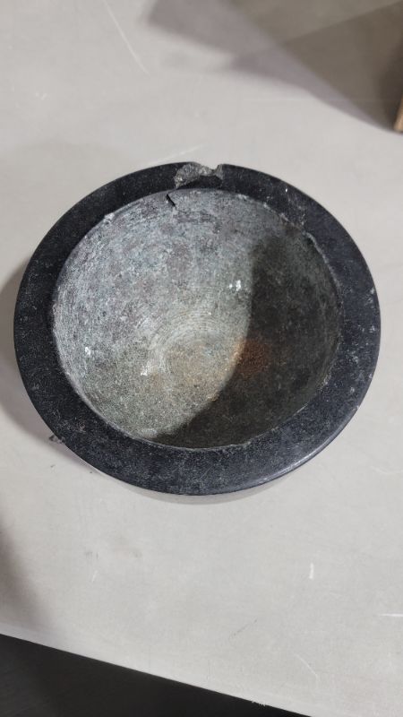 Photo 2 of *DAMAGED* Genuine Handmade Mexican Mortar and Pestle, Molcajete REFERENCE PHOTO