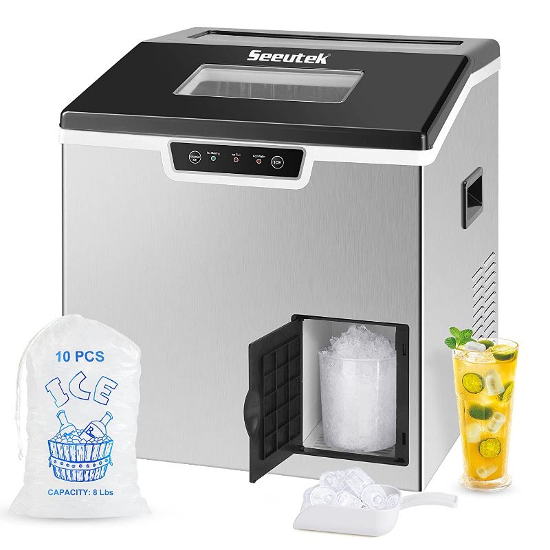 Photo 1 of **USED** Seeutek 2 in 1 Ice Maker Machine Countertop and Ice Shaver Machine 