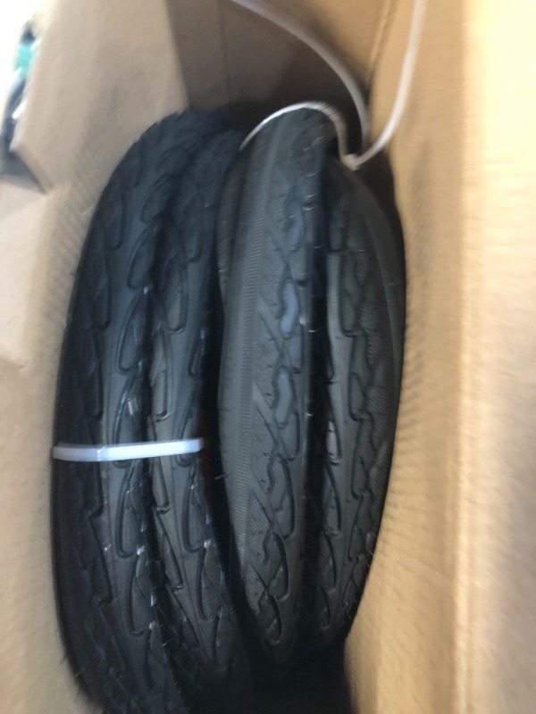 Photo 3 of 2 Pack 26" Road Bike Tires 26 x 1 3/8?37-590?