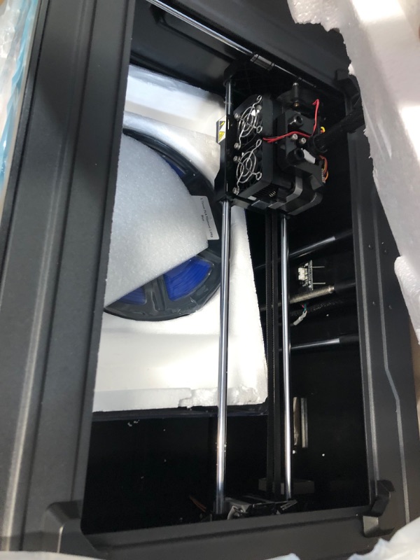 Photo 1 of FlashForge Creator Pro Dual Extruder 3D Printers W/2 Spools, Fully Metal Frame, Acrylic Covers, Works with ABS and PLA