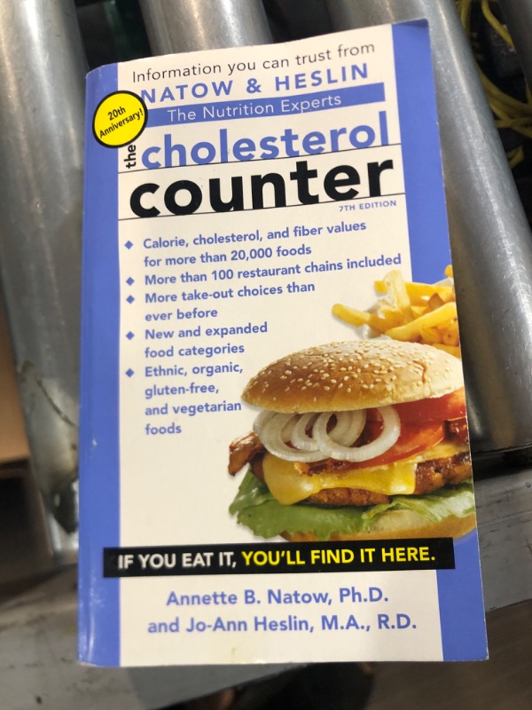 Photo 2 of *SEE NOTES* The Cholesterol Counter: 7th Edition