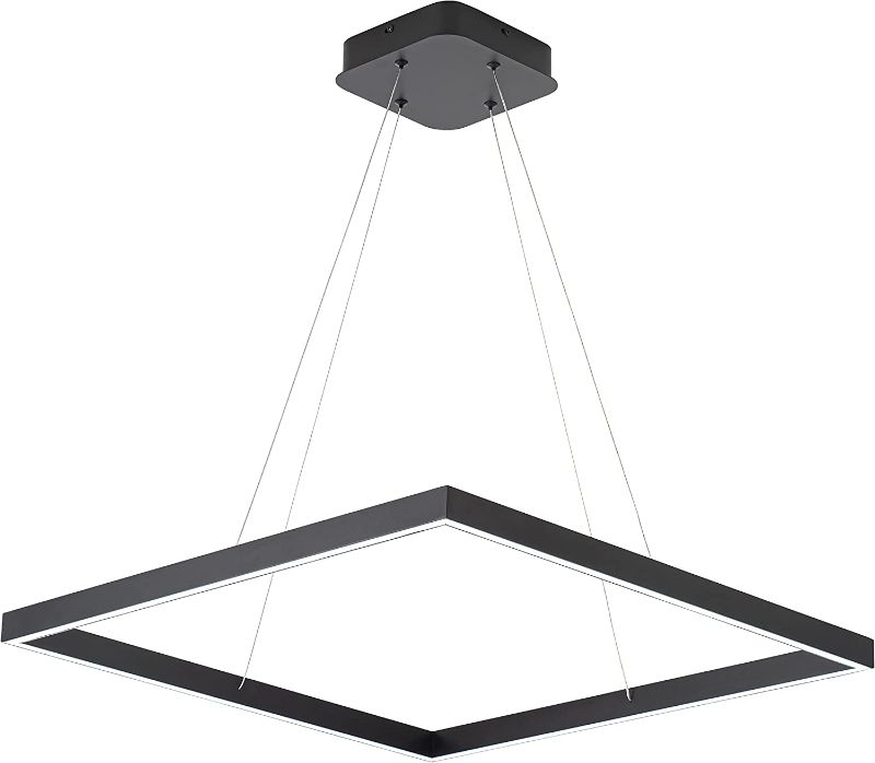 Photo 1 of *SEE NOTES* MADEM Modern LED Pendant Light 2 Square Contemporary Chandelier 