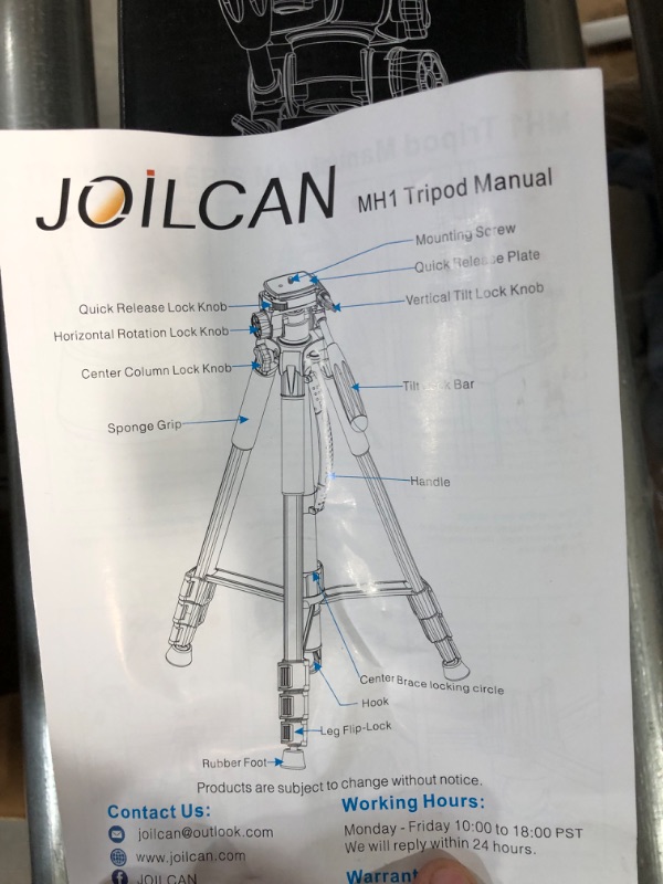 Photo 2 of (GREAT CONDITION) 72-Inch Camera/Phone Tripod