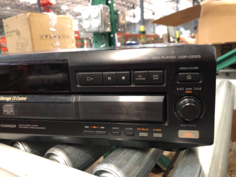 Photo 4 of [for parts] Sony CDP-CE525 cd player