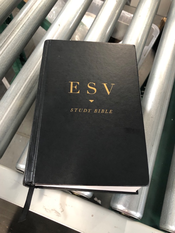 Photo 3 of [stock photo different] Hardcover ESV study bible