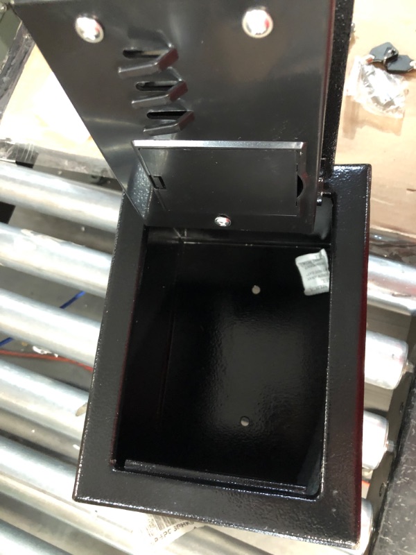 Photo 1 of *Minor Chips on Corners* Hurbo Fireproof Home Digital Security Safe Box Wall With Lock (black)