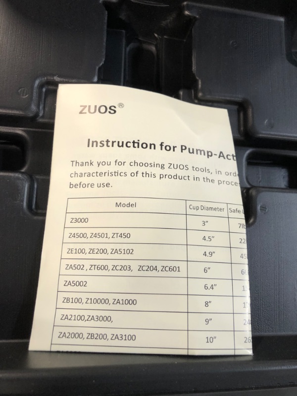 Photo 3 of *Minor Scratches* ZUOS A Pairs of Seamless seam Setter with 6" Suction Cups for Seam Joining & Leveling (2 pcs)