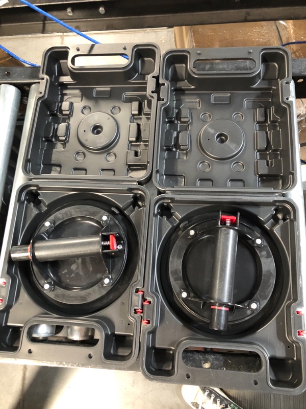 Photo 1 of -USED- Pachletool 8" Vacuum Suction Cups to Lift Large Glass Heavy Duty Hand-held 