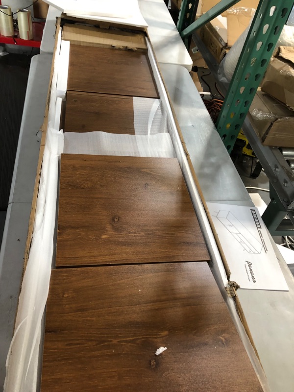 Photo 1 of **MISSING LEGS AND HARDWARE**
Panana 62.99" TV Stand (Walnut)