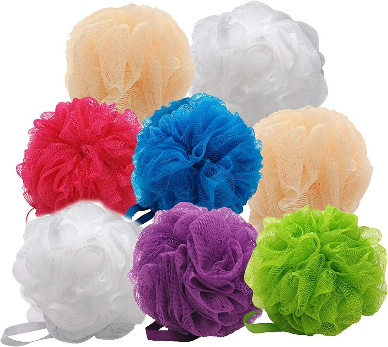 Photo 1 of **SEE NOTES**
Aquasentials Small Mesh Pouf (10 Pack) (Multi-Colors)