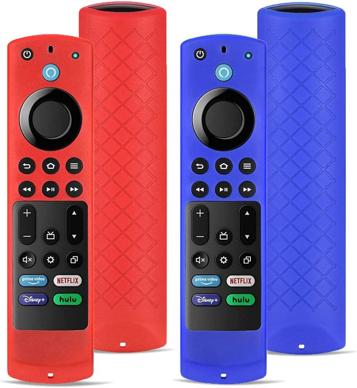 Photo 1 of **BUNDLE**2 Pack Remote Cover for Toshiba/Insignia (NS-RCFNA-21|CT-RC1US-21|CT95018), 2 Pack Protective Case for TCL Roku TV Steaming Stick 3600R/3800/3900 Remote
