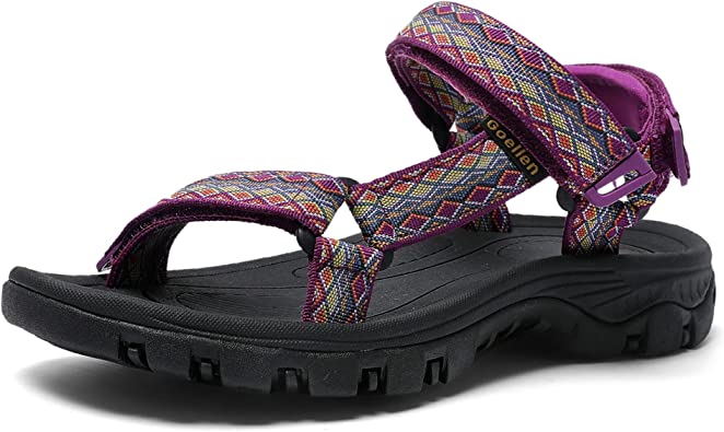 Photo 1 of **SEE NOTES**
Muboliy Women's Sandals Casual Summer Water Sandals with Arch Support Yoga Mat Insole Outdoor Wadable Sandals