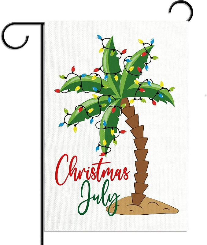 Photo 1 of **SEE NOTES**
Summer Christmas Garden Flag 12.5x18'' 