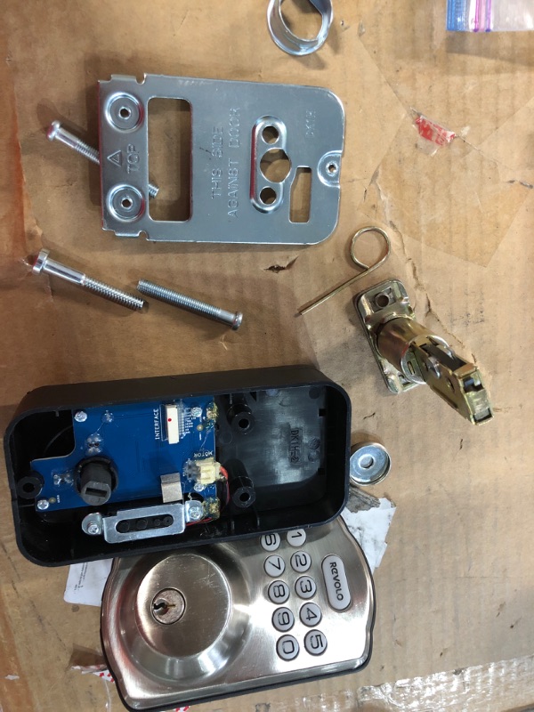 Photo 2 of (PARTS) REVOLO Electronic Keypad Deadbolt