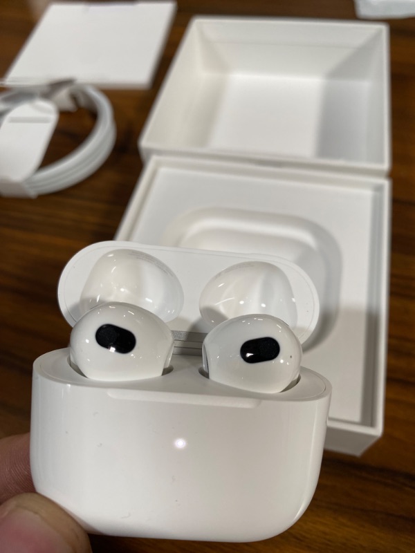 Photo 2 of Apple AirPods (3rd Generation) - FAIRLY NEW - TESTED FOR POWER**** 