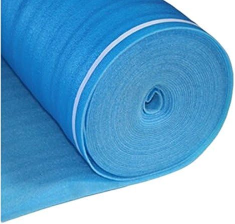 Photo 1 of (1x) 600Sqft AMERIQUE Premium 3 Mm Thick Flooring Underlayment Padding with Tape & Vapor Barrier 3 in 1 Heavy Duty Foam (600SF Total, 200SF/Roll), 600 Sq.', Royal Blue 