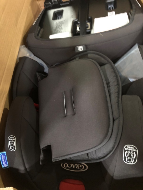 Photo 2 of  **USED BUT APPEARS NEW** Graco Tranzitions 3 in 1 Harness Booster Seat, Proof Tranzitions Black