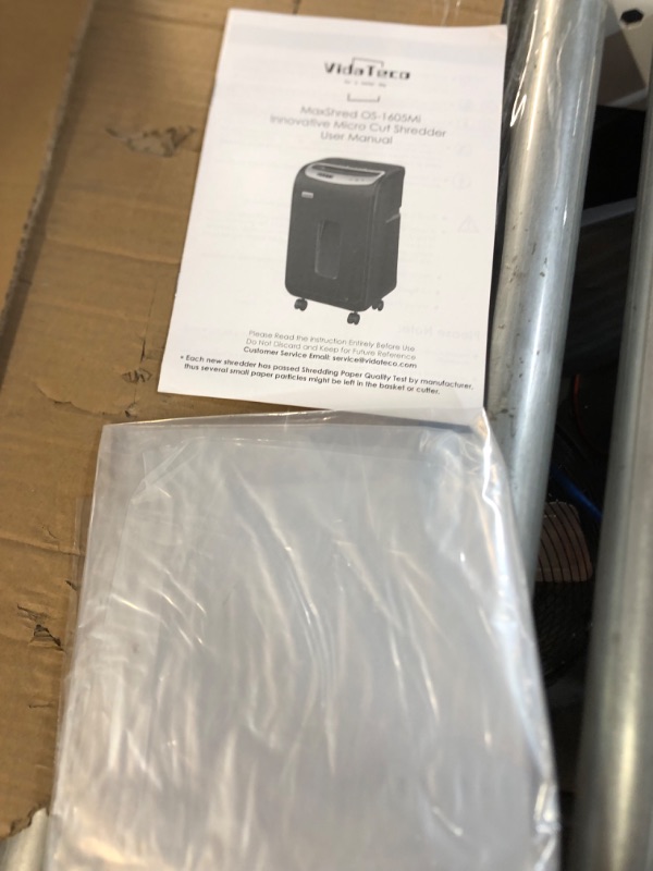 Photo 1 of Paper Shredder with 7.9-Gal 