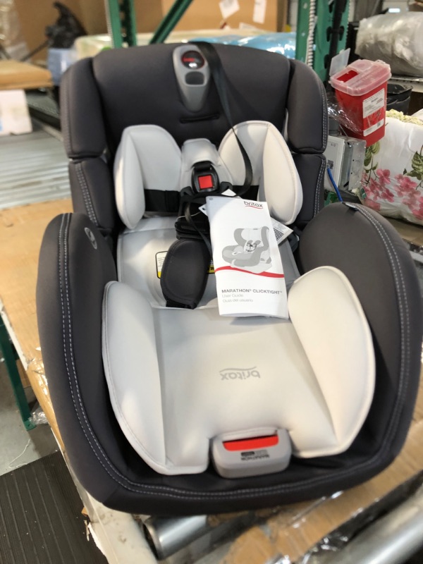 Photo 1 of Britax Boulevard Clicktight Convertible Car Seat, Gray Contour SafeWash Boulevard Gray Contour