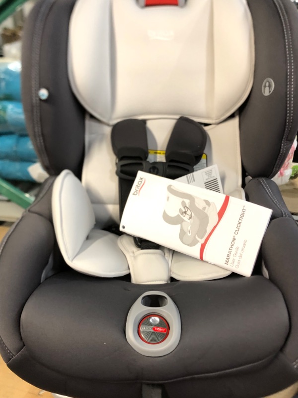 Photo 8 of Britax Boulevard Clicktight Convertible Car Seat, Gray Contour SafeWash Boulevard Gray Contour