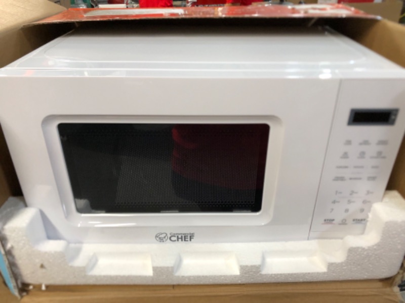 Photo 5 of **SEE NOTES**
COMMERCIAL CHEF Small Microwave 0.7 Cu. Ft. Countertop Microwave 