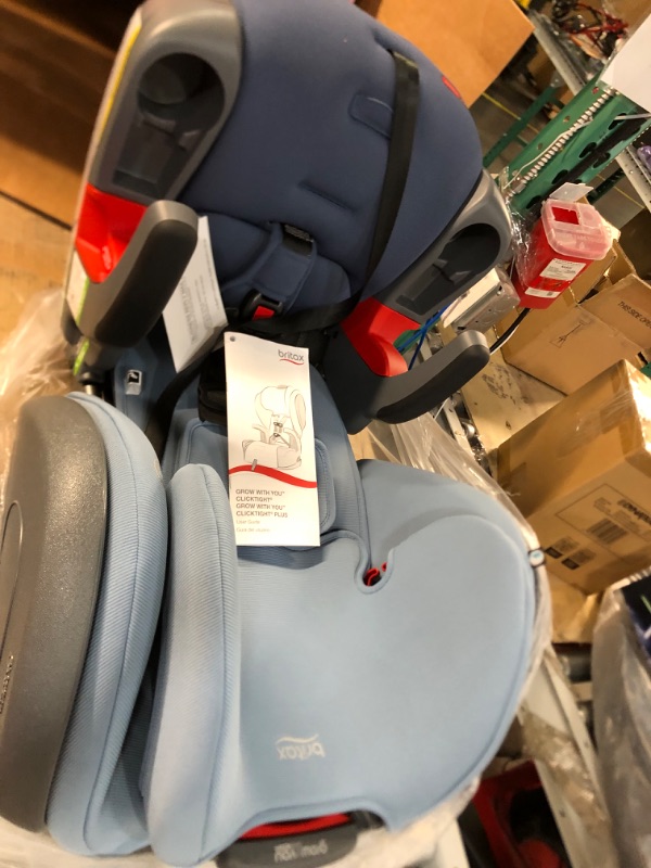 Photo 8 of Britax Grow with You ClickTight+ Harness-to-Booster, Blue Ombre SafeWash ClickTight Plus Blue Ombre