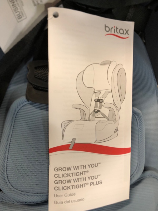 Photo 7 of Britax Grow with You ClickTight+ Harness-to-Booster, Blue Ombre SafeWash ClickTight Plus Blue Ombre