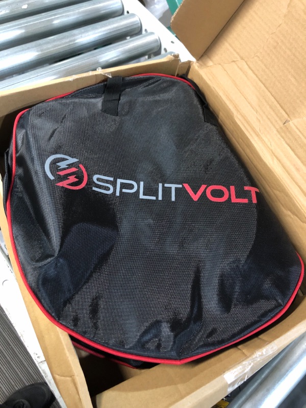 Photo 1 of Splitvolt Level 2 Portable EV Charger (24 Amp, 220-240 Volt, 26ft Cable), Electric Vehicle Charger Plug-in EV Charging Station with NEMA 14-30, J1772 Plug, (Fastest 30 Amp Circuit NEC-Safe Charging) 24A NEMA 14-30 (26ft)