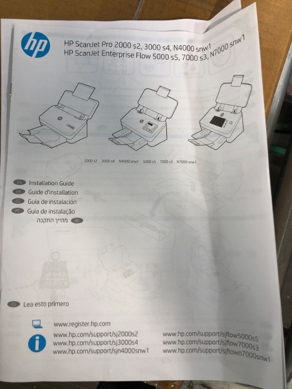 Photo 3 of HP Scanjet Pro 2000 s2 Sheet-Feed Scanner (6FW06A)