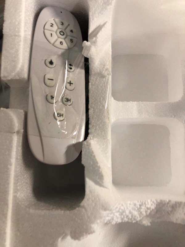 Photo 1 of **PARTS ONLY** wuzee 100ceiling fan reversible **MISSING HARNESS (SPECIFIC WIRES)**
